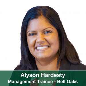 Alyson Hardesty-Bell Oaks Management Trainee